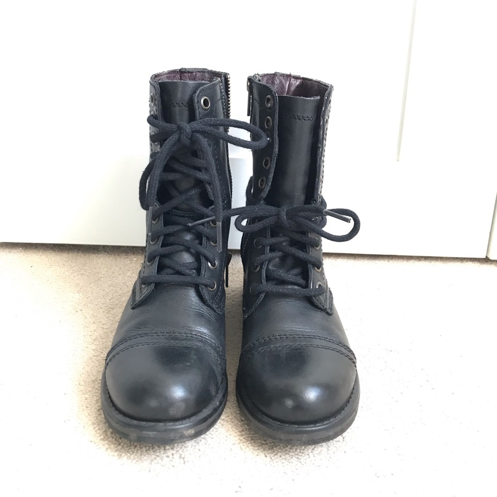 Steve Madden Combat Boots